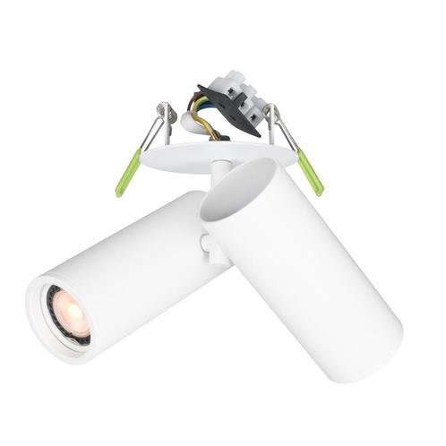 Moderne inbouwspot wit, Nadi, Huis en Inrichting, Lampen | Spots, Nieuw, Ophalen of Verzenden