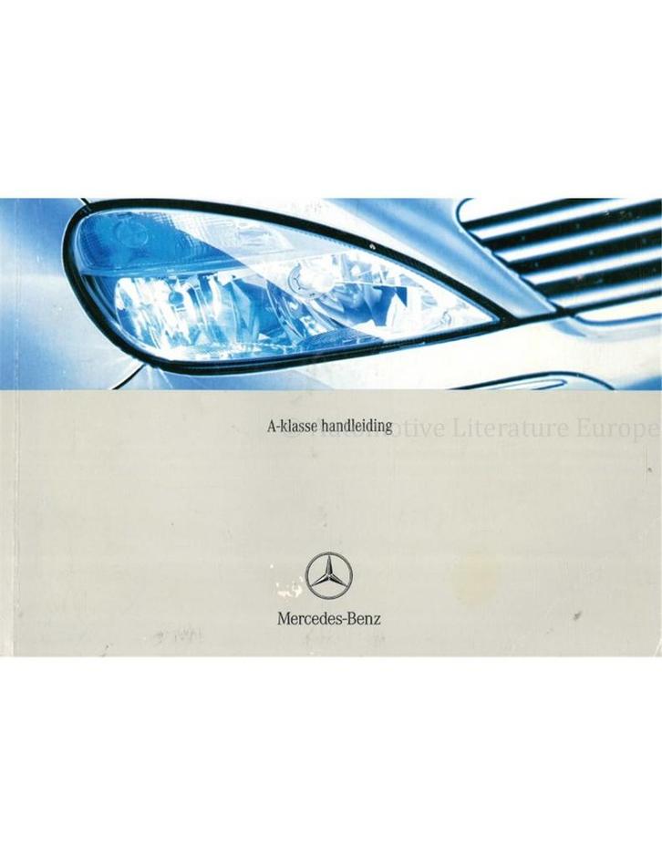 2003 MERCEDES BENZ A KLASSE INSTRUCTIEBOEKJE NEDERLANDS, Auto diversen, Handleidingen en Instructieboekjes