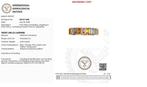 Eeuwigheidsring - 14 karaat Geel goud - 6.00ct. tw. Saffier