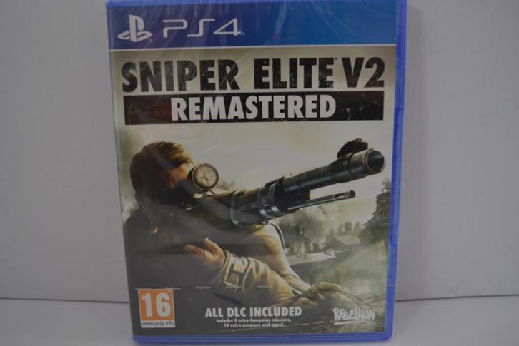 Sniper Elite - V2 - Remastered - SEALED (PS4), Spelcomputers en Games, Games | Sony PlayStation 4, Zo goed als nieuw, Verzenden
