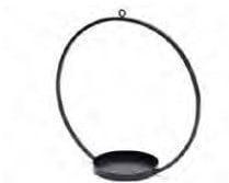 Metalen frame Ring Zwart 40 cm met steekschuimhouder, Huis en Inrichting, Woonaccessoires | Kunstplanten en Kunstbloemen, Nieuw