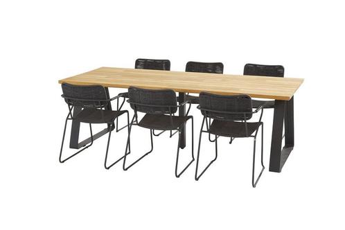 Taste by 4 Seasons Swing tuinset antraciet met Basso tafel, Tuin en Terras, Tuinsets en Loungesets, Ophalen of Verzenden