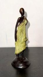 Derme Abdoulaye - sculptuur, Figurine - 15.5 cm - Brons
