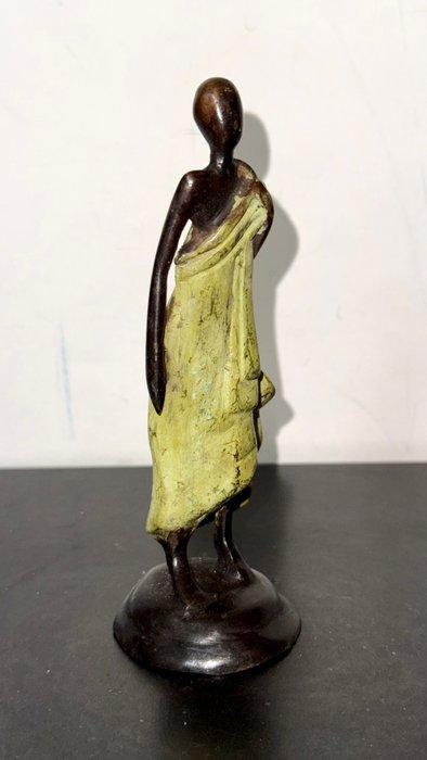 Derme Abdoulaye - sculptuur, Figurine - 15.5 cm - Brons, Antiek en Kunst, Curiosa en Brocante