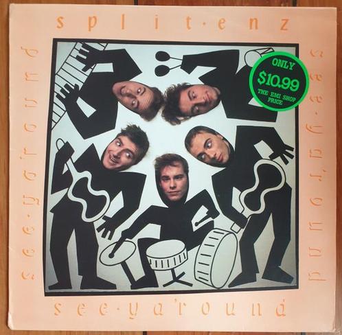 LP gebruikt - Split Enz - See Ya Round, Cd's en Dvd's, Vinyl | Pop, Zo goed als nieuw, Verzenden