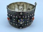 Bloedkoraal - Zilver - Armband - Amazigh Berber-speld