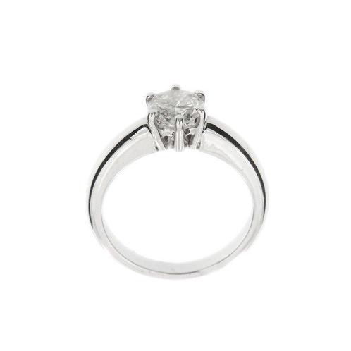 Verlovingsring Witgoud Diamant, Sieraden, Tassen en Uiterlijk, Antieke sieraden