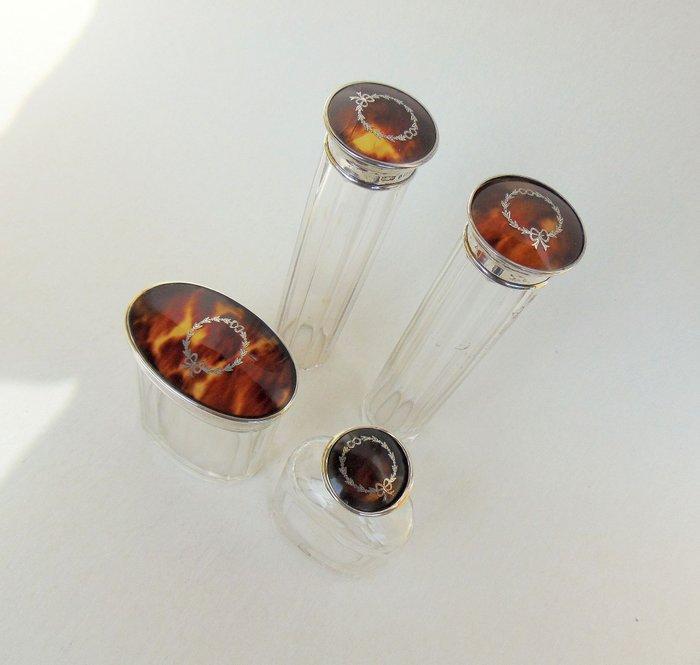 Art Deco - Toilet Jars - London 1926, Antiek en Kunst, Antiek | Goud en Zilver