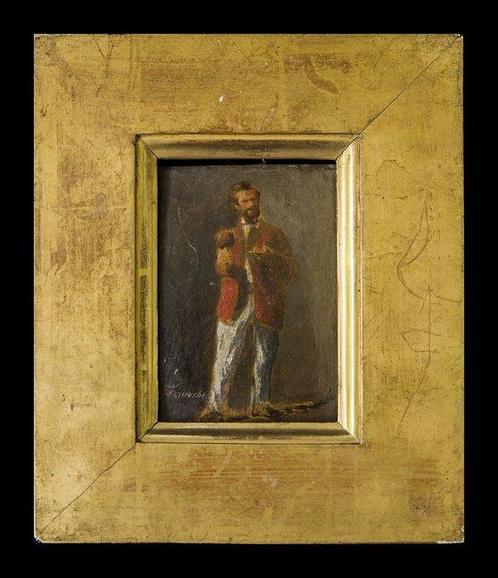 Jean-Baptiste FAUVELET (1819-1883) - Le joueur de bilboquet, Antiek en Kunst, Kunst | Schilderijen | Klassiek