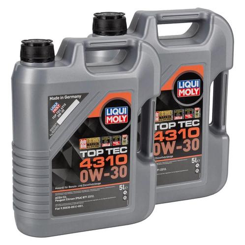 10L 2x5L Liqui Moly 2362 0W30 Top Tec 4310 Motorolie C2 B..., Auto-onderdelen, Motor en Toebehoren, Nieuw, Ophalen of Verzenden
