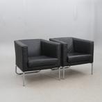 IKEA - Fauteuil (2) - Leder, Metaal