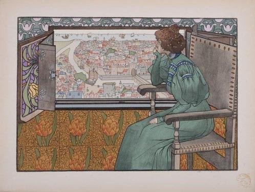 Gustave-Max Stevens - Solveig, Antiek en Kunst, Kunst | Designobjecten