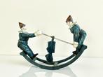 Figuur - Vintage Cast Iron Balancing Clown Toy - IJzer, Antiek en Kunst