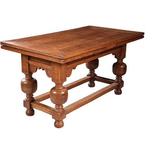 Lange smalle Renaissance tafel ca 1630 eikenhout met origine, Antiek en Kunst, Antiek | Meubels | Tafels, Ophalen of Verzenden