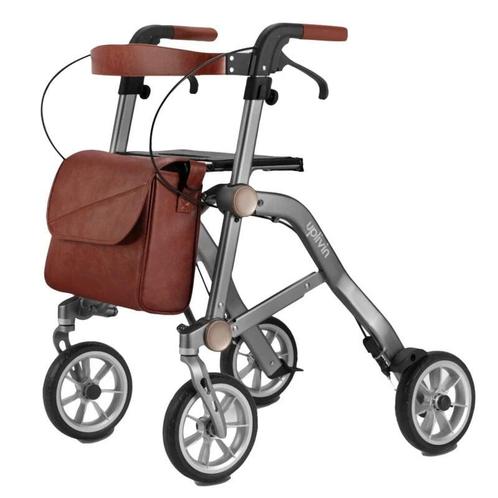 Uplivin Trive lichtgewicht rollator - Grijs, Diversen, Rollators, Ophalen of Verzenden