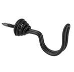 Draadhaak 57mm ijzer zwart, Huis en Inrichting, Verzenden, Nieuw