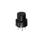 Pulsschakelaar OFF-(ON) 9mm - rond - 100mA 32V - D6R90 -, Verzenden, Nieuw