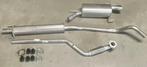 Complete Uitlaat Einddemper + Middendemper + Voorpijp Opel C, Verzenden, Nieuw