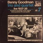 Lp - Benny Goodman Trio And Quartet - Live 1937-38, Verzenden, Nieuw in verpakking