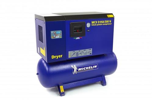 Michelin 7,5 PK 270 Liter Gedempte Compressor MCXD 958/300N, Doe-het-zelf en Verbouw, Compressors, Verzenden