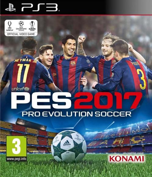 Pro Evolution Soccer 2017 (PlayStation 3), Spelcomputers en Games, Games | Sony PlayStation 3, Gebruikt, Verzenden