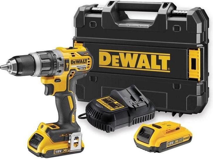 DeWALT DCD796D2 - 18V Accu Klopboormachine - Brushless motor, Doe-het-zelf en Verbouw, Gereedschap | Boormachines, Zo goed als nieuw