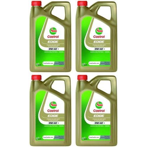 Castrol Aanbieding: 4 X Edge 0W40 R 5L, Computers en Software, Laptop-opladers, Verzenden