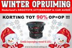 De grootste Car Audio WINTER OPRUIMING van Nederland !!!, Auto diversen, Autospeakers, Verzenden, Nieuw