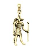 Gouden Egyptische God Anubis kettinghanger, Sieraden, Tassen en Uiterlijk, Verzenden, Nieuw