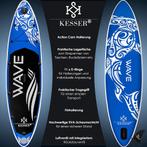 Sup Board - Opblaasbaar Paddle Board - 130 kg - Blauw - KESS, Watersport en Boten, Verzenden, Zo goed als nieuw