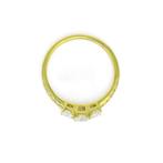 Ring - 18 karaat Witgoud - 0.76ct. tw. Diamant (Natuurlijk), Nieuw