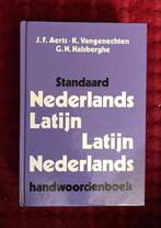 LATIJN-NEDERL./NEDERL.-LATIJN HANDWOORDE 9789002182020, Boeken, Woordenboeken, Verzenden, Gelezen, J.F. Aerts