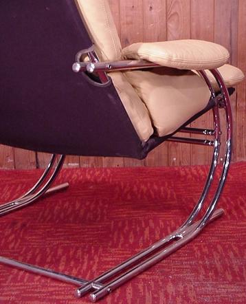 Retro buisframe Fauteuil Design Otteman zetel vintage stoel