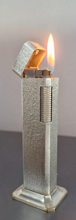 Dunhill - Talboy - Tafelaansteker - Verzilverd, Verzamelen, Rookartikelen, Aanstekers en Luciferdoosjes