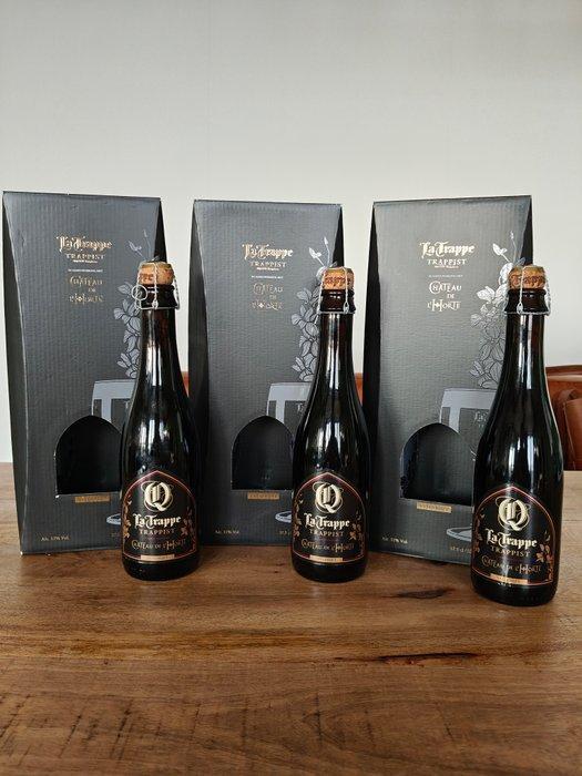 La Trappe - Chateau de lHorte - 37,5cl - 3 flessen, Verzamelen, Wijnen