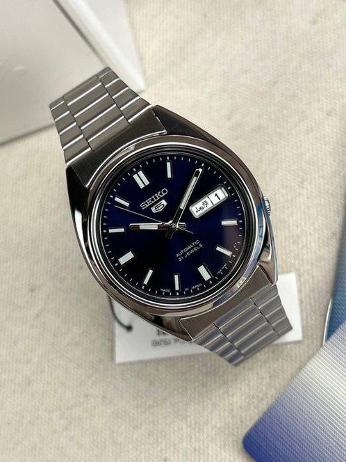 Seiko - 5 Automatic Day Date - Zonder Minimumprijs -, Sieraden, Tassen en Uiterlijk, Horloges | Heren