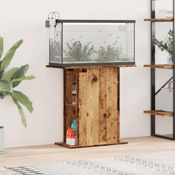 vidaXL Aquariumstandaard 36x75x72,5 cm bewerkt hout oud beschikbaar voor biedingen