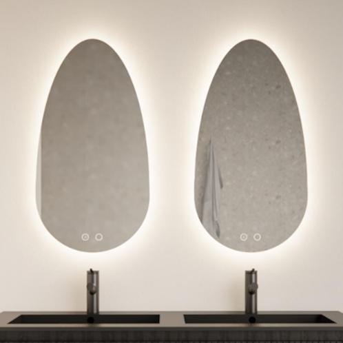 Badkamerspiegel Gliss Triton LED Verlichting Met, Doe-het-zelf en Verbouw, Sanitair, Bad, Nieuw, Ophalen of Verzenden