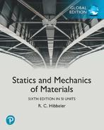 Statics and Mechanics of Materials 6th Global  9781292460208, Boeken, Studieboeken en Cursussen, Verzenden, Zo goed als nieuw