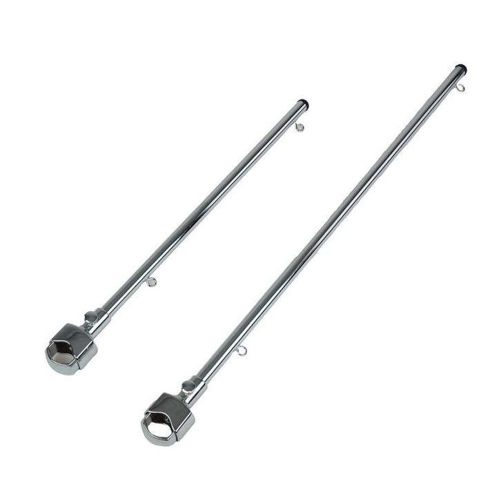 Boot vlaggenstok met railinghouder-80 cm, Diversen, Vlaggen en Wimpels, Nieuw, Ophalen of Verzenden