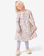HEMA Kinderjurk bloemen gebroken wit, Verzenden, Nieuw