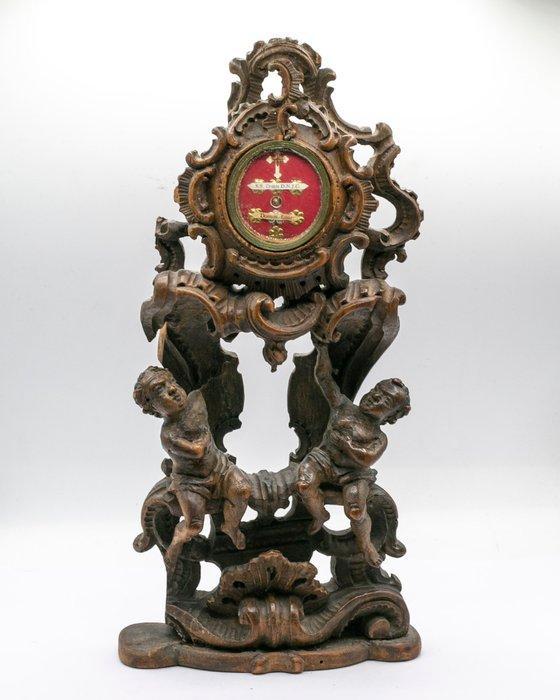 Reliekhouder (2) - Glas, Hout, Metaal, Textiel - 20e eeuw -, Antiek en Kunst, Kunst | Niet-Westerse kunst