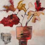 Elena Markova - Abstract red flowers