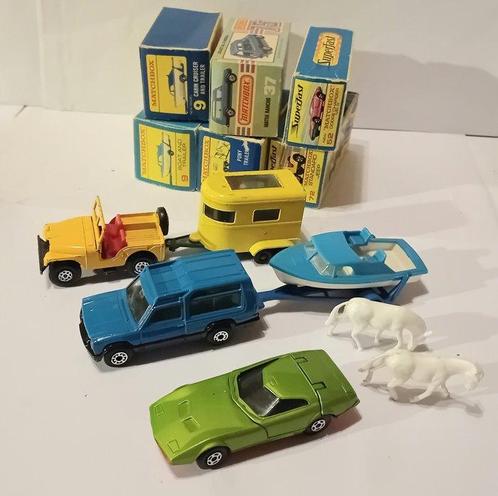 Matchbox 1:64 - Modelauto (5) - Jeep (72) Matra Rancho (37), Hobby en Vrije tijd, Modelauto's | 1:5 tot 1:12