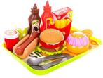 Fastfood set (Keuken, Speelgoed) (Speelgoed, Keuken), Ophalen of Verzenden, Nieuw