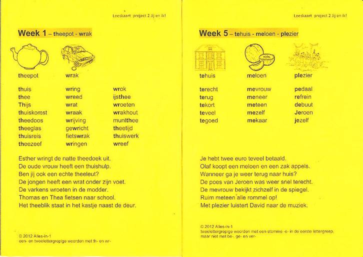 Alles-in-1 Leeskaarten Project 2 Jij en ik!, Boeken, Schoolboeken, Nieuw, Verzenden