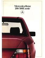 1985 MERCEDES BENZ E KLASSE BROCHURE NEDERLANDS, Nieuw, Author