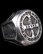 Sint-Benoîts Exorcismezegel Ring: Uitsluiting van Demonen &