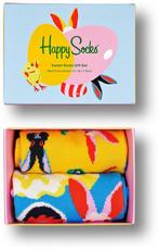 Happy Socks - Maat 36-40 - Pasen Giftbox 2P, Kleding | Dames, Sokken en Kousen, Verzenden, Nieuw