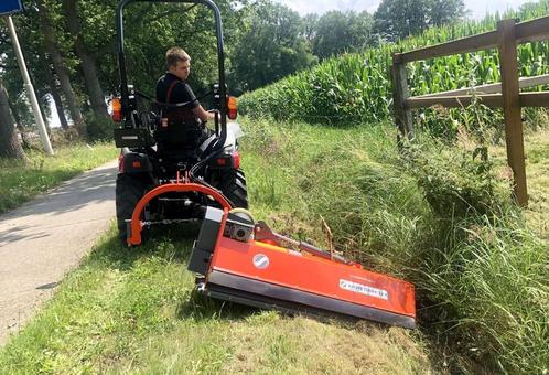 Showroom Morgnieux AF-115 verstekklepelmaaier yanmar, iseki, Zakelijke goederen, Agrarisch | Werktuigen, Akkerbouw, Bollenteelt